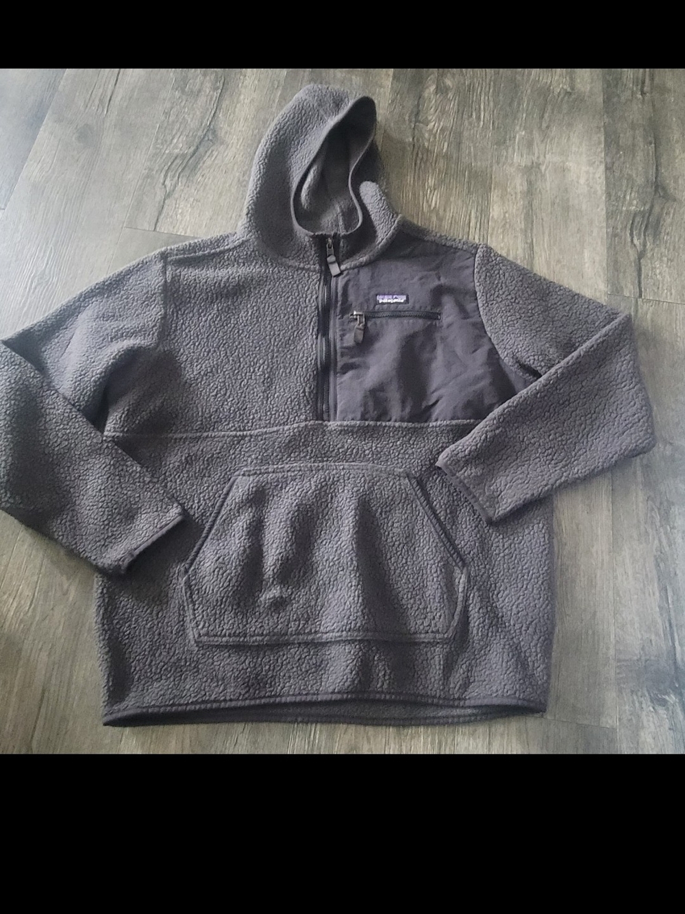 Patagonia Men's Gray Retro Pile Fleece Pullover - Picture 4 of 8
